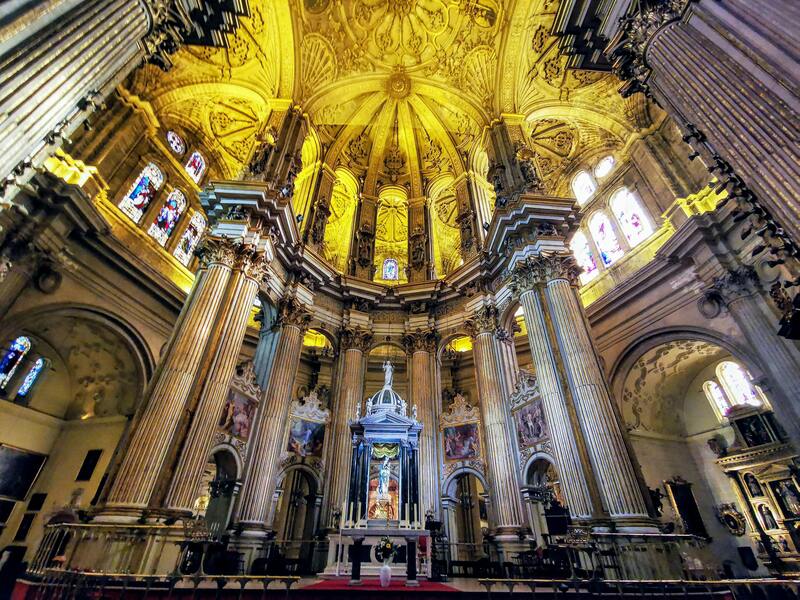 fotos  de la catedral de Málaga
